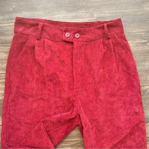 Pink Corduroy Pants